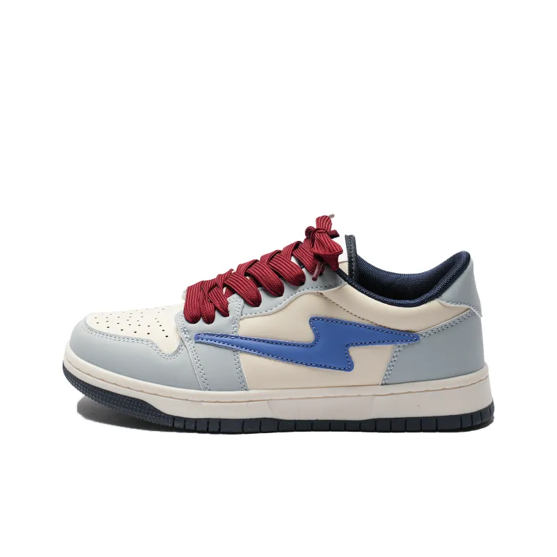 T628 Slip Resistant, Lightweight, And Breathable Low Top Skateboard Shoes Unisex-33