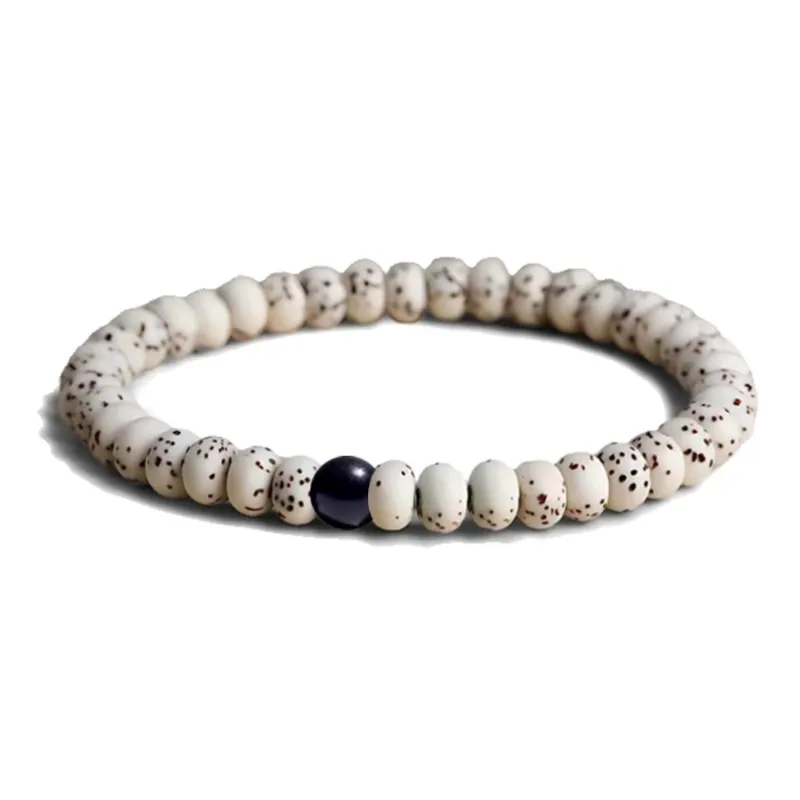 Blooming Petals Star Moon Bodhi Seeds Bracelets Unisex-0