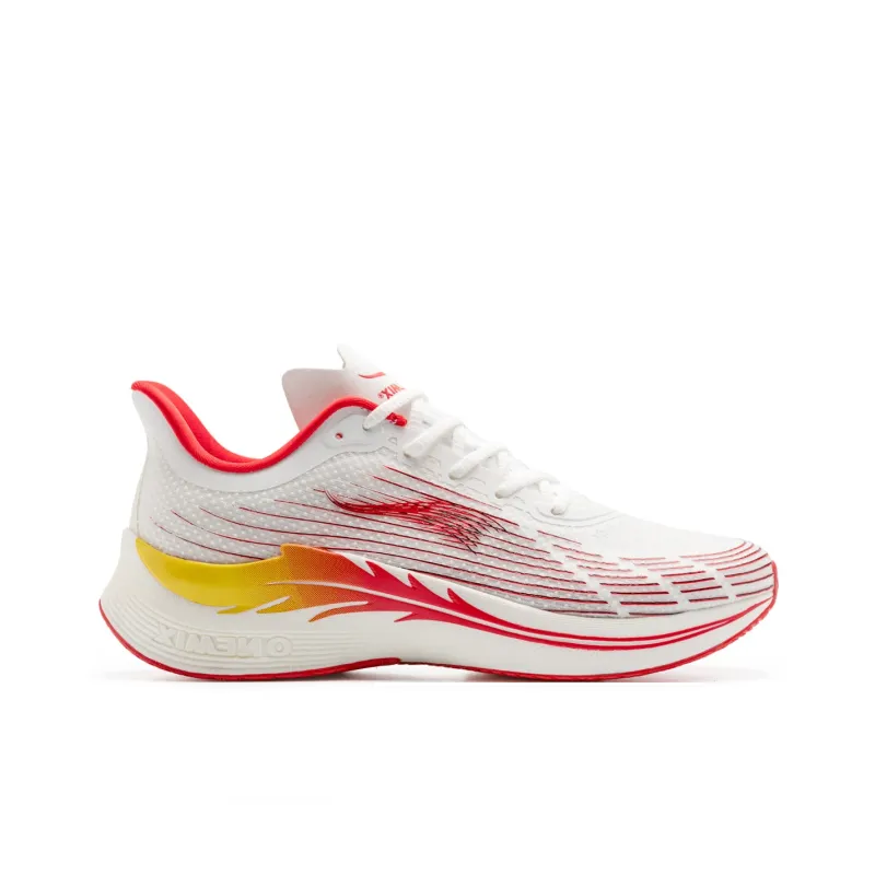 ONEMIX Wing Armor Running Shoes Unisex Phoenix White Red-1