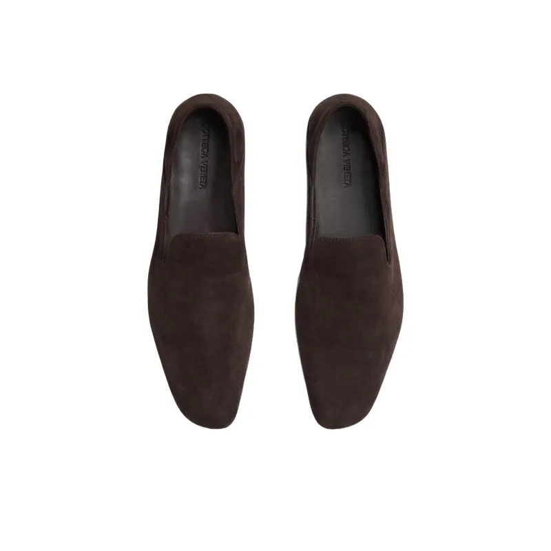 Bottega Veneta Adamo Casual Single Shoes Women's Brown-3