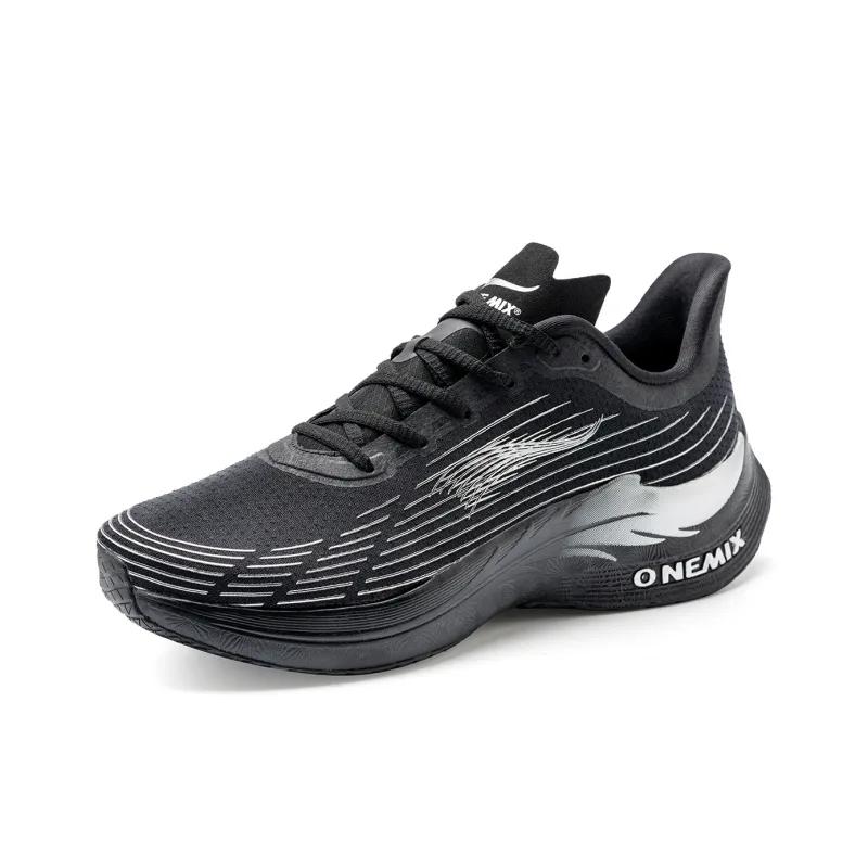 ONEMIX Wing Armor Running Shoes Unisex Tech Black-2