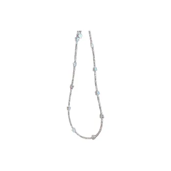 Silver Arashi Sterling Silver Necklace 999 Fine Silver Women's