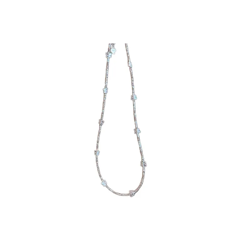 Silver Arashi Sterling Silver Necklace 999 Fine Silver Women's-0