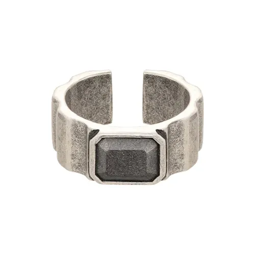 KRNE Silver Plated Copper Rings Unisex