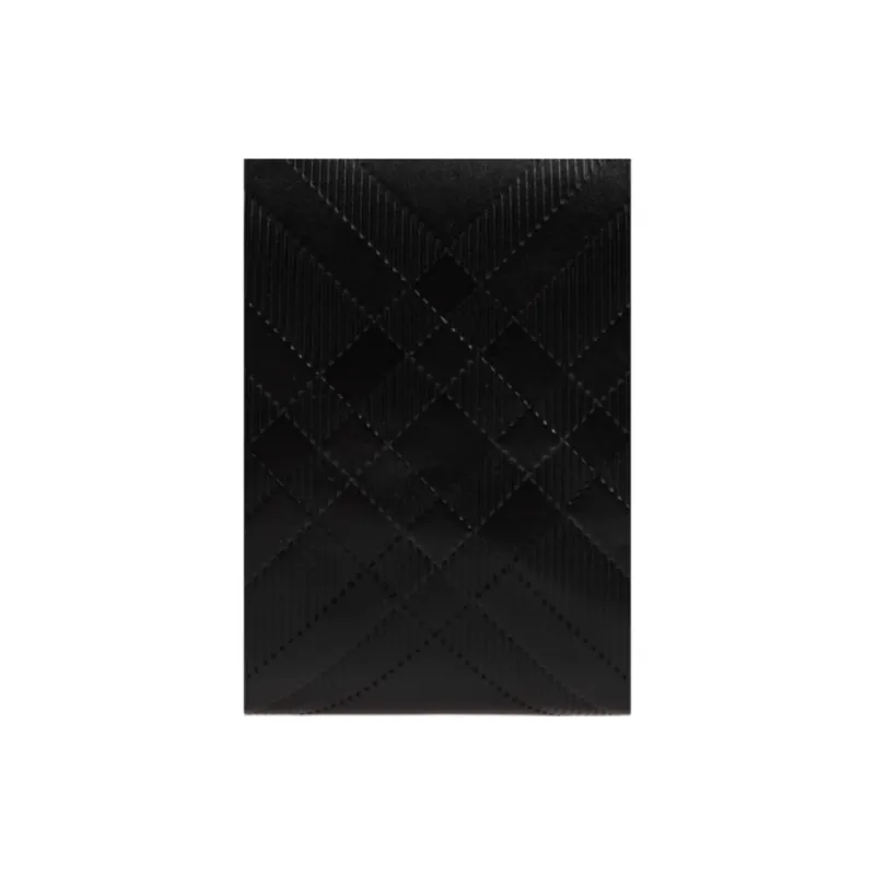 Burberry Leather Clutch Men's Black-4