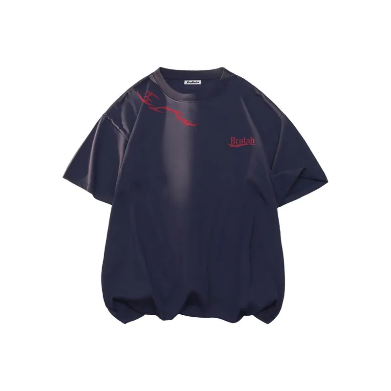 BRUMAIRE T Shirt Unisex Black Comes With Random Print Short Sleeved Shirt-16