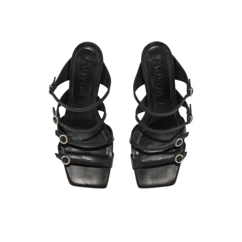 Aeyde Blanca Slip Resistant Slide Slippers Women's Black-3
