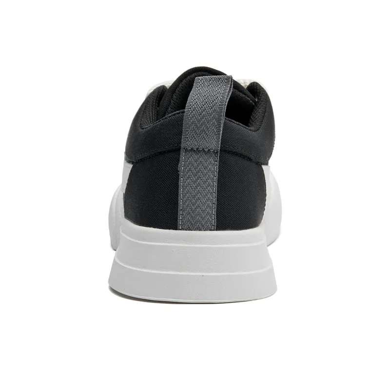 VFTS Lightning Puffy Shoes Slip Resistant Height Increasing Low Top Skateboard Shoes Unisex Vintage Black-6