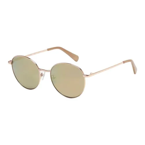 KENNETH COLE Metal Round Sunglasses Unisex Gold