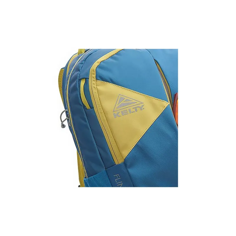 KELTY Polyester Oxford Mountaineering Bag Backpack Unisex Blue & Yellow-4