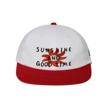 FILA Twill Cotton, 100% Cotton Baseball Caps Unisex Red
