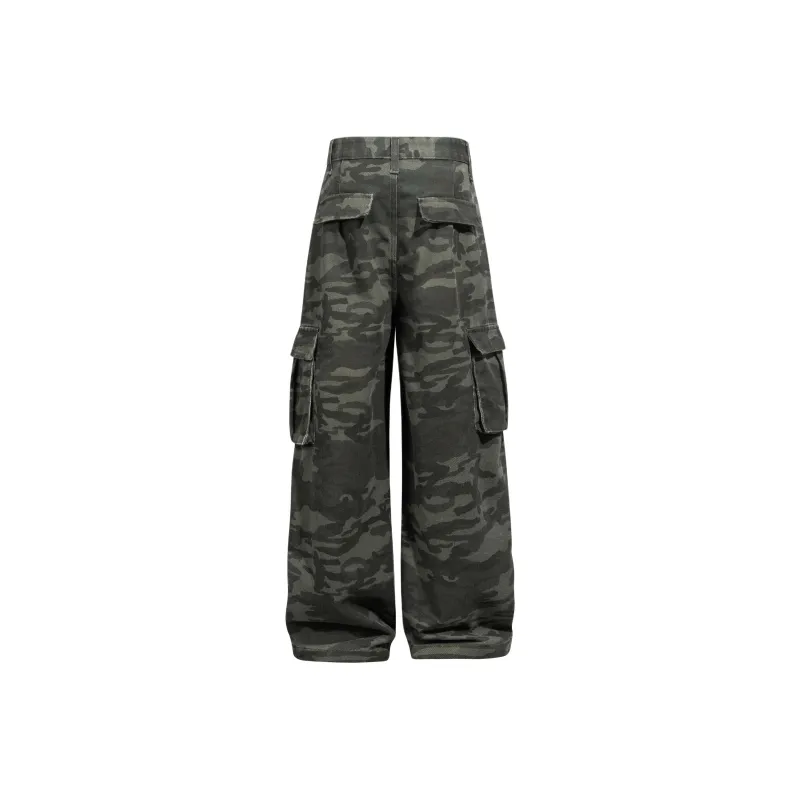 WELTER EXPERIMENT Jeans Unisex Camouflage-1