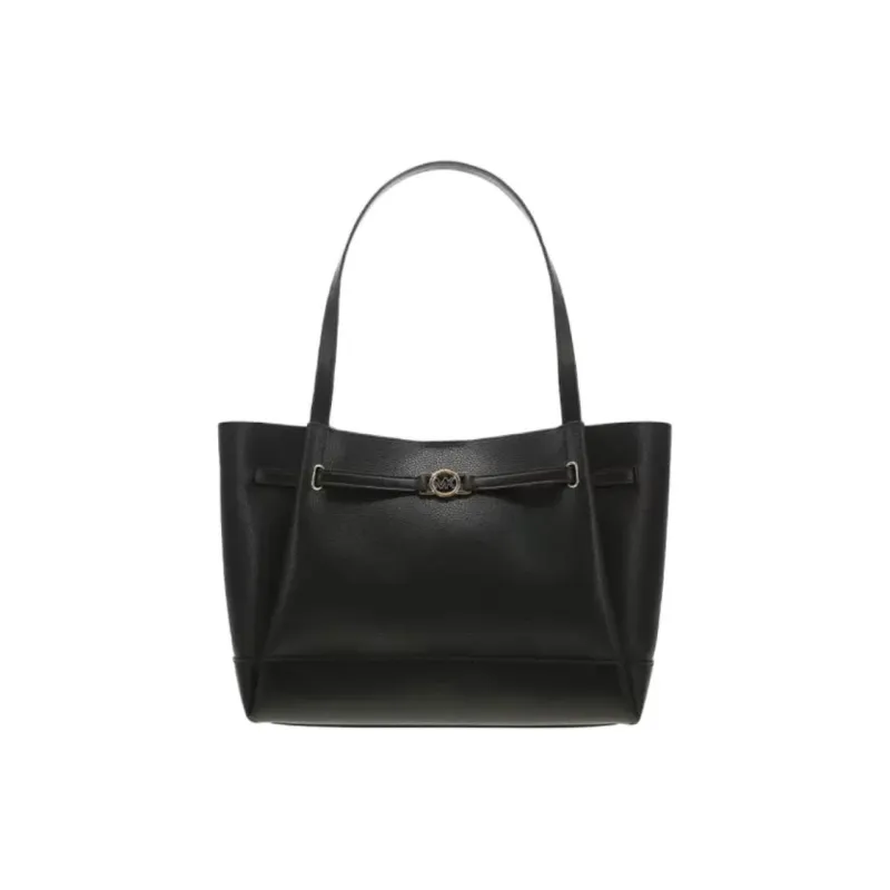 MICHAEL KORS Reed Leather Tote Bag, Shopping Bag, Shoulder Bag Regular Women's Black-0