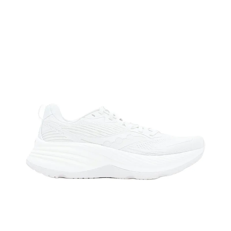 Saucony Hurricane 24 Breathable Low Top Casual Running Shoes Women's White-1