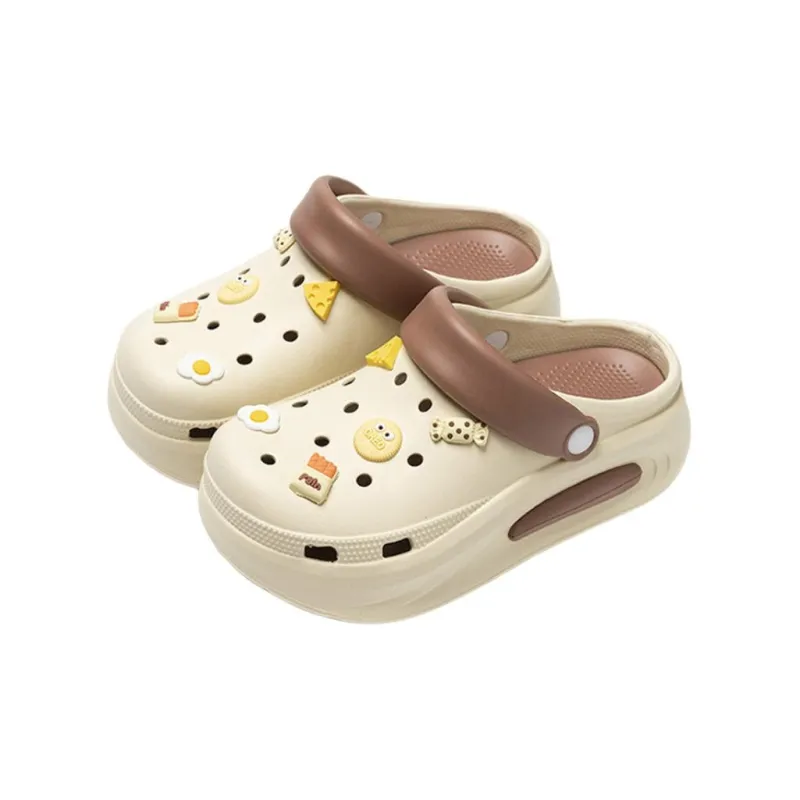 ECAC Squashy And Bouncy Feeling Clogs, Summer Height Increasing, Slip Resistant EVA Platform Slippers-14
