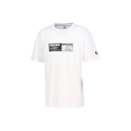 Converse T Shirts Unisex White