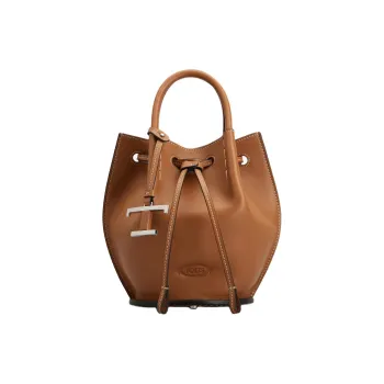 TOD'S Buz Drawstring Mini Bucket Bag