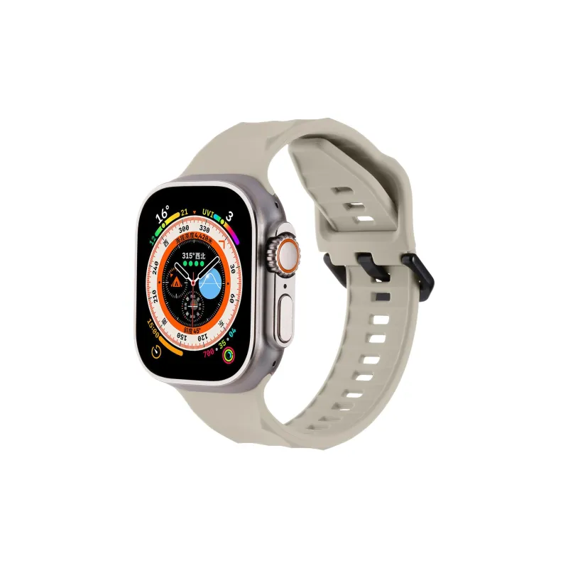 Akkerds Watch Band Apple Compatibility 210mm Silicone Material-0