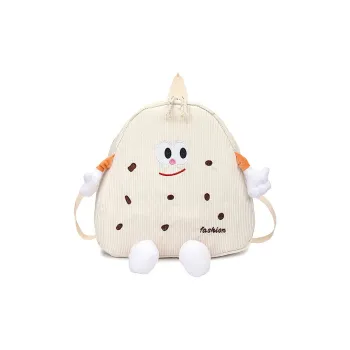 SEVENMOONS Corduroy Backpack Regular Women's White