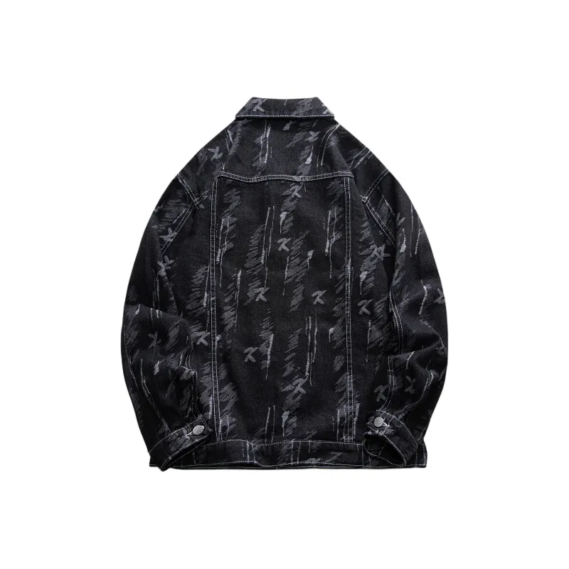 CHARLIE GOLF Denim Jacket Unisex-1