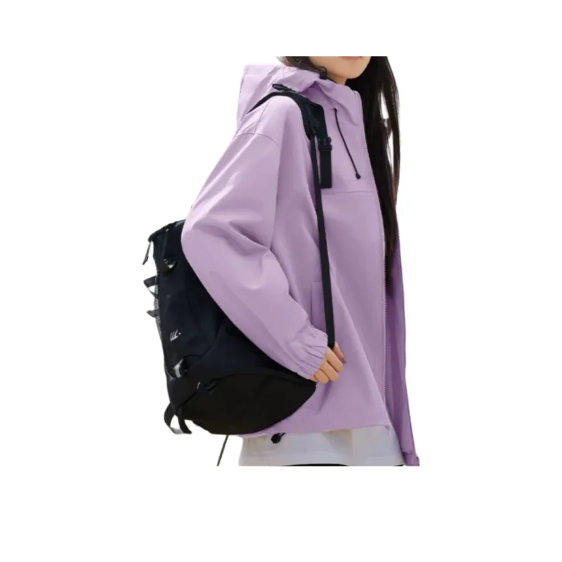 Cotton Gene Outdoor Hiking For Urban Living/Travel/Commuting Windbreaker Jacket Women's-2