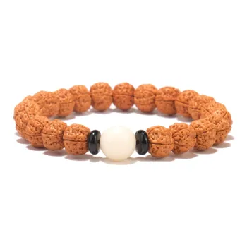 Jing Ruyu King Kong Bodhi Seeds Beaded Bracelet Unisex