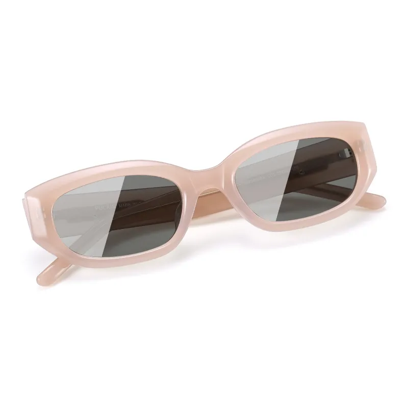 SUYAN Plate Frame Irregular Shape Sunglasses Unisex-5