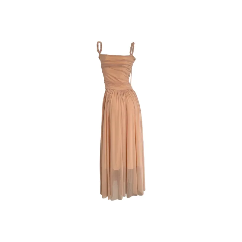 Icicofficial Slip Dress Women's Dusty Pink Dress-1