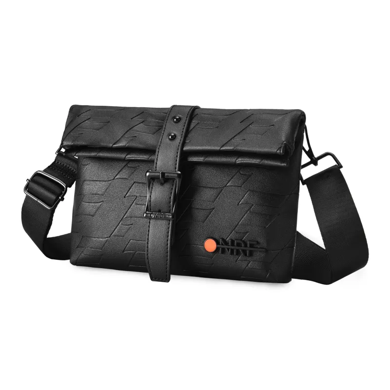 ONRF PVC Crossbody Bag Regular Unisex Black-0