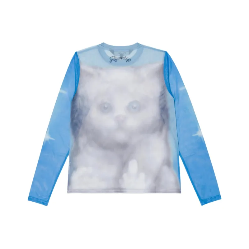 RIPNDIP T Shirt Women's Light Blue-1