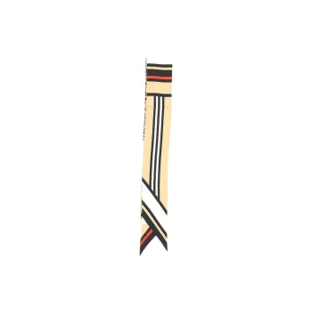 Burberry Checked Skinny Scarf