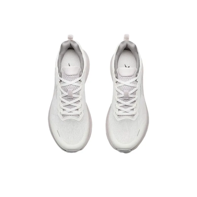 XTEP Cloud Walk 1.0 Slip Resistant Coverage Low Top Casual Running Shoes Women's Gray White-3