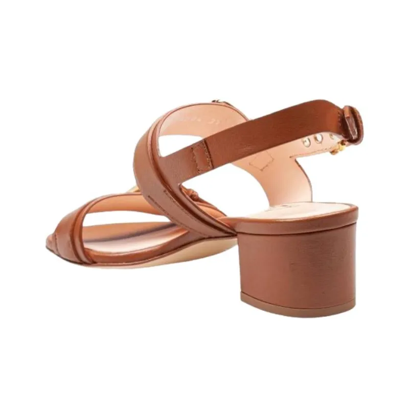 AGL LALA One Strap Sandals 5cm Women's Brown-2