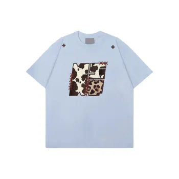 Mountainpeak T Shirt Unisex Light Blue[Embroidered]