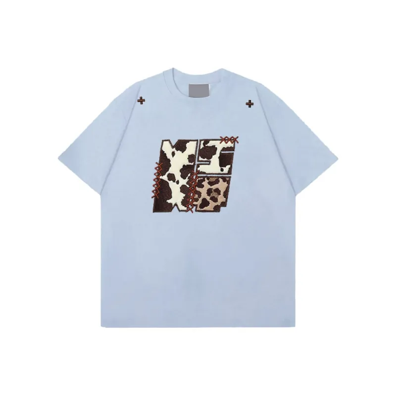 Mountainpeak T Shirt Unisex Light Blue[Embroidered]-0