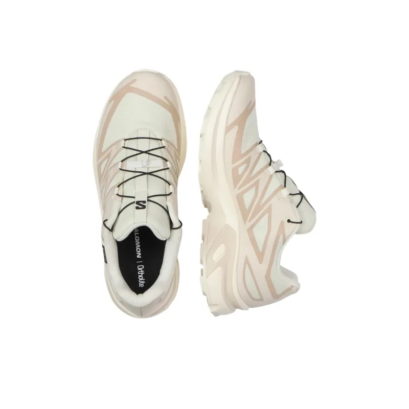 SALOMON XT EVR Cushioning, Slip Resistant, Abrasion Resistant, Lightweight Low Top Running Shoes Women's Beige-2