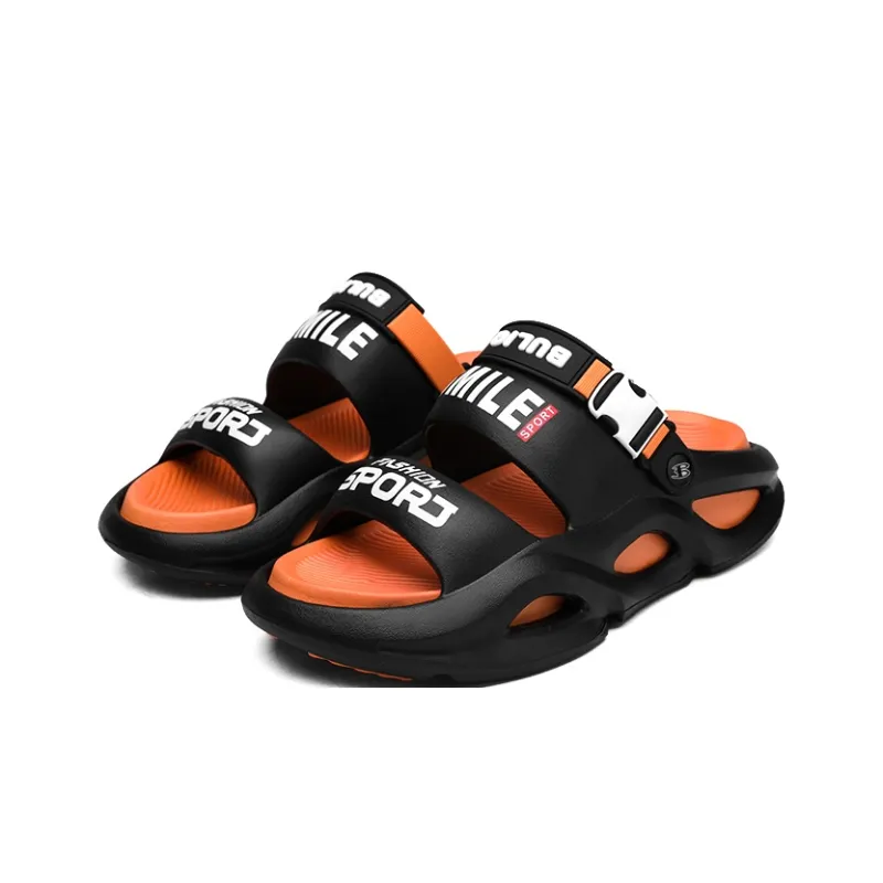 BEN SHERMAN EVA Quiet Slip Resistant Odor Resistant Abrasion Resistant Massage Cushioning Slide Slippers Unisex-37