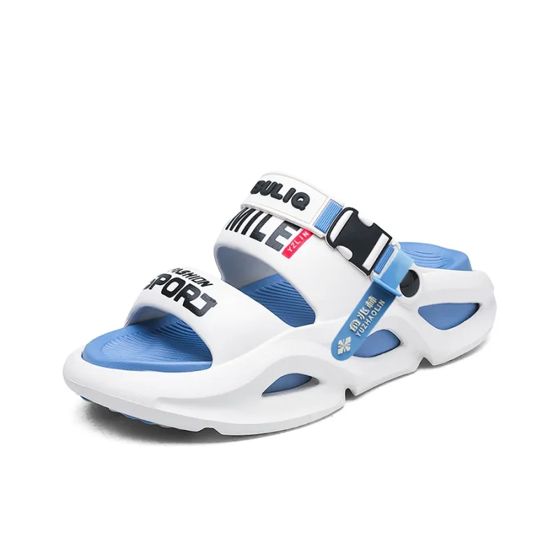 YUZHAOLIN EVA Cut Out Massage Slip Resistant Abrasion Resistant Quiet Slide Slippers Unisex-83