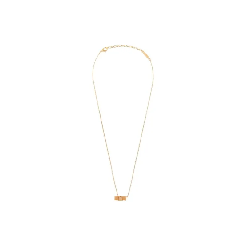 Ferragamo Vara Bow Pendant Necklace-1
