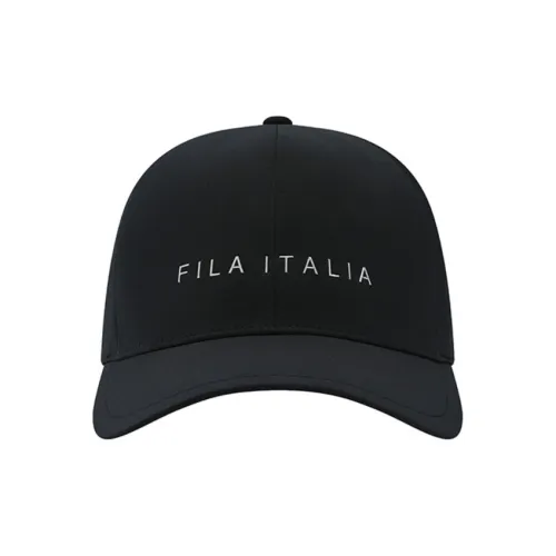 FILA Athletics Polyester Baseball Caps Men's Pitch Black