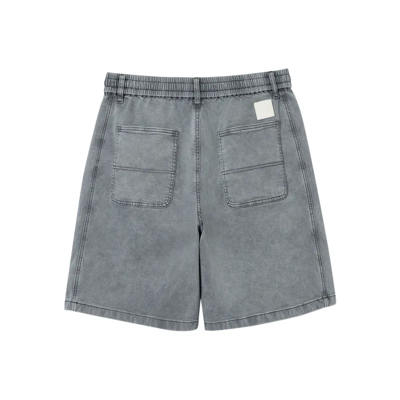 JACK JONES· Denim Shorts Men's Dark Gray-1