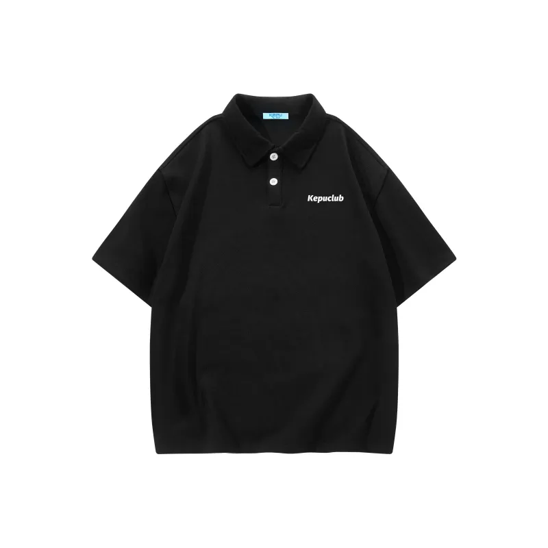 Kepu Polo Shirt Unisex Active Black-0