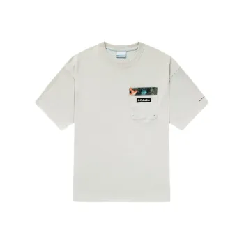 Columbia T Shirt Men's Light Gray