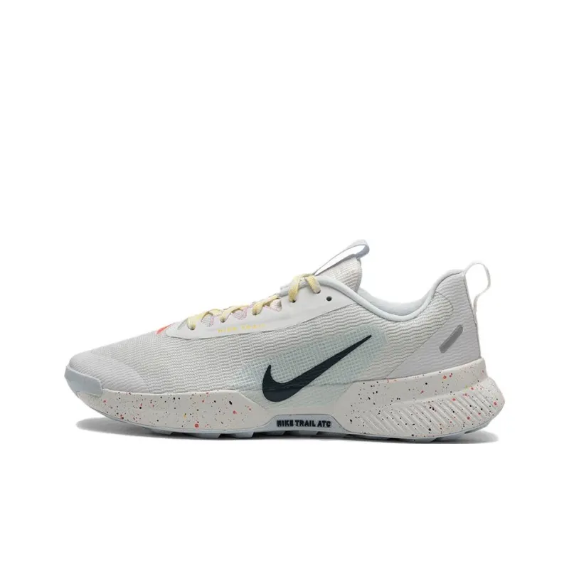 Nike Juniper Trail Anti Slip Wear Resistant Low Top Trail Running Shoes Men's White-0