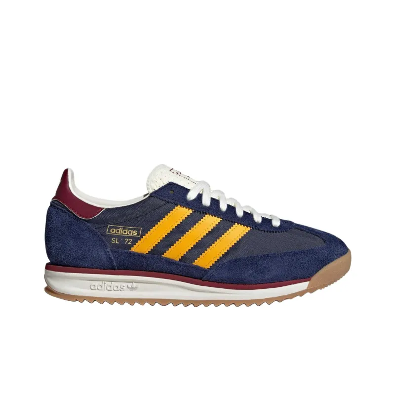 Adidas Originals SL 72 Anti Slip Wear Resistant Low Top Casual Shoes Unisex Dark Blue-1