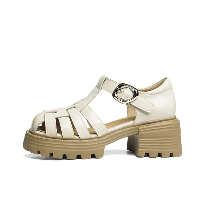 RED DRAGONFLY Roman Sandals 6CM Women's-5