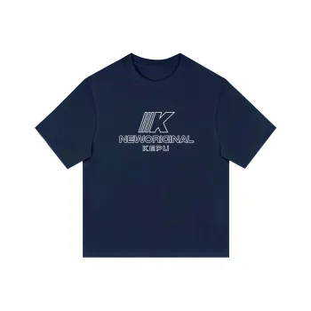 Kepu T Shirt Unisex Black Print Yellow