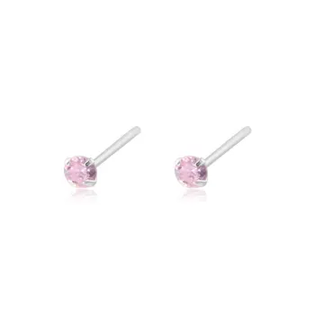 KwOnline S925 Silver Stud Earrings Unisex