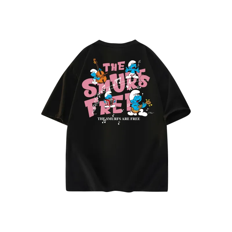 The Smurfs T Shirts Unisex-4