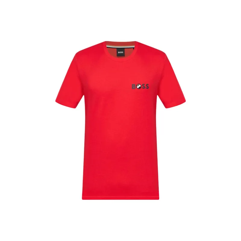 HUGO BOSS T Shirts Men Red-0